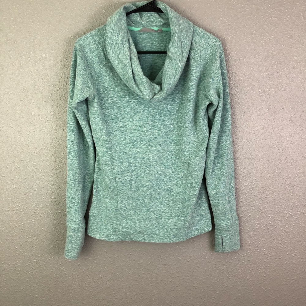 Athleta Cowl Neck Sweatshirt Thumb Holes